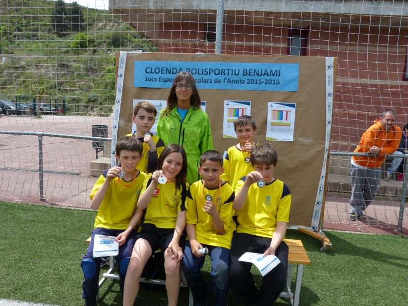 Equip benjamí masculí 2015-16 - Col·legi Jesús-Maria